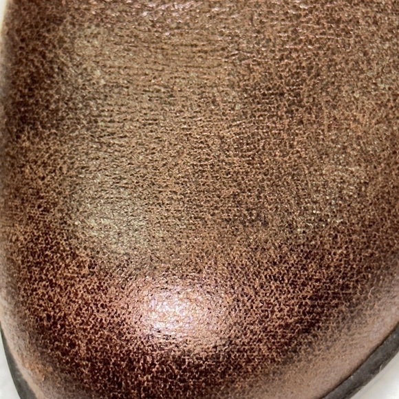 Bare Traps Arlyn Mid-Brown Zippered Stacked Heel Boots Nonskid Sole 7.5 - Picture 15 of 15